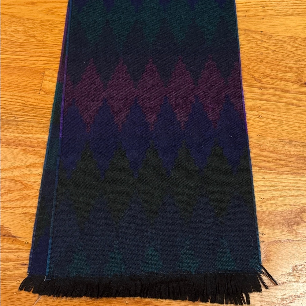 Diamond Patterned Fall Winter Scarf
